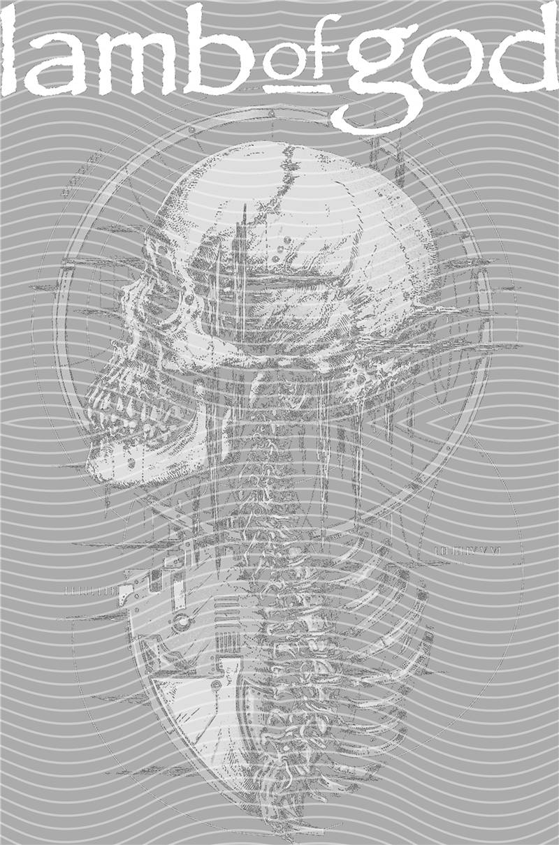 Metal band half-tone-MB 75